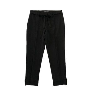 NYCC New York Clothing Co. Womens 10 Black Belted Dressy Capri Pants